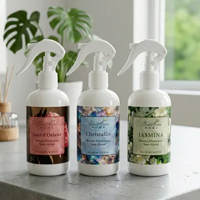 Gamme BioAura Home — 3 Brumes d'Intérieur Naturelles sans Alcool 250 ml