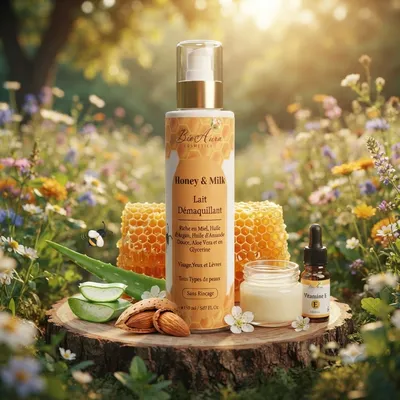 Honey & Milk Démaquillant Naturel au Miel 150 ml