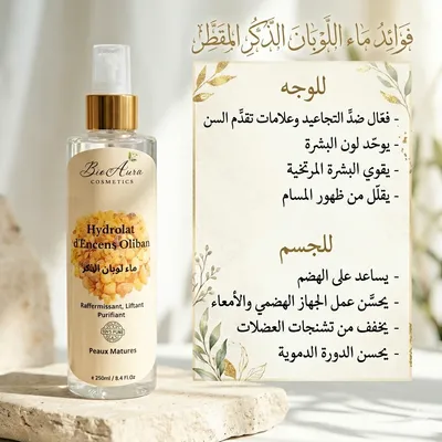 Hydrolat d'Oliban (Encens) 250 ml