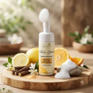 Flash Glow Mousse Nettoyante Naturelle à la Vitamine C 160 ml