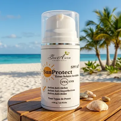 SunProtect Écran Solaire Invisible 50 g