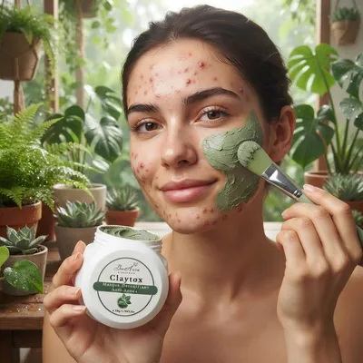 Claytox Masque Détoxifiant Anti-Acné 50 g